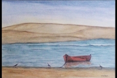 Marina_003 | 06 - 2019 | Acuarela sobre papel  | 30  x 20 cm