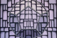 Dodecaedro | 01 - 2018 | Óleo sobre tela | 50 x 50 cm