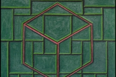 Hexaedro |  06 - 2018 | Óleo sobre tela | 50 x 50 cm