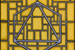 Octaedro |  07 - 2018 | Óleo sobre tela | 50 x 50 cm